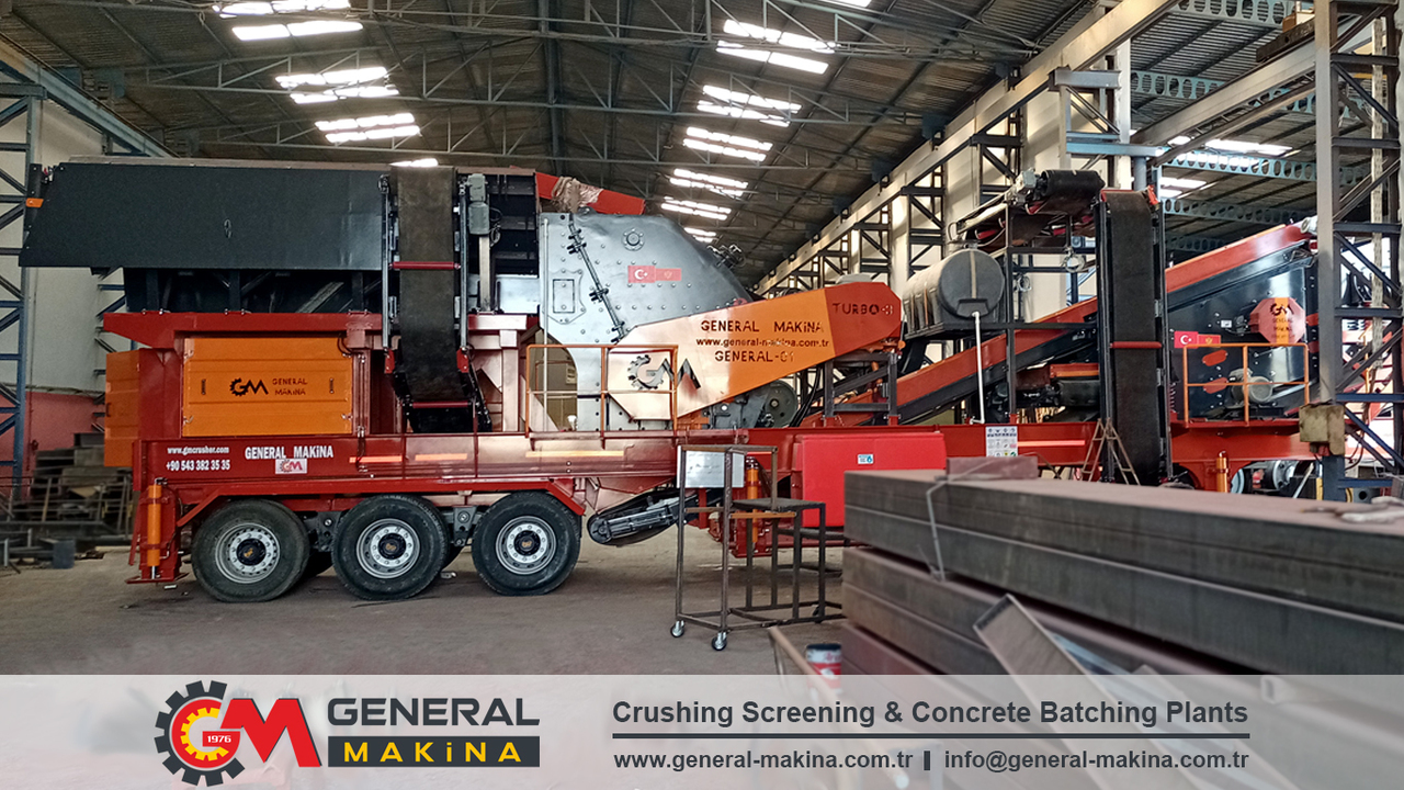 Nieuw Mobiele breker GENERAL MAKİNA Mobile Crushers For Sale: afbeelding 6