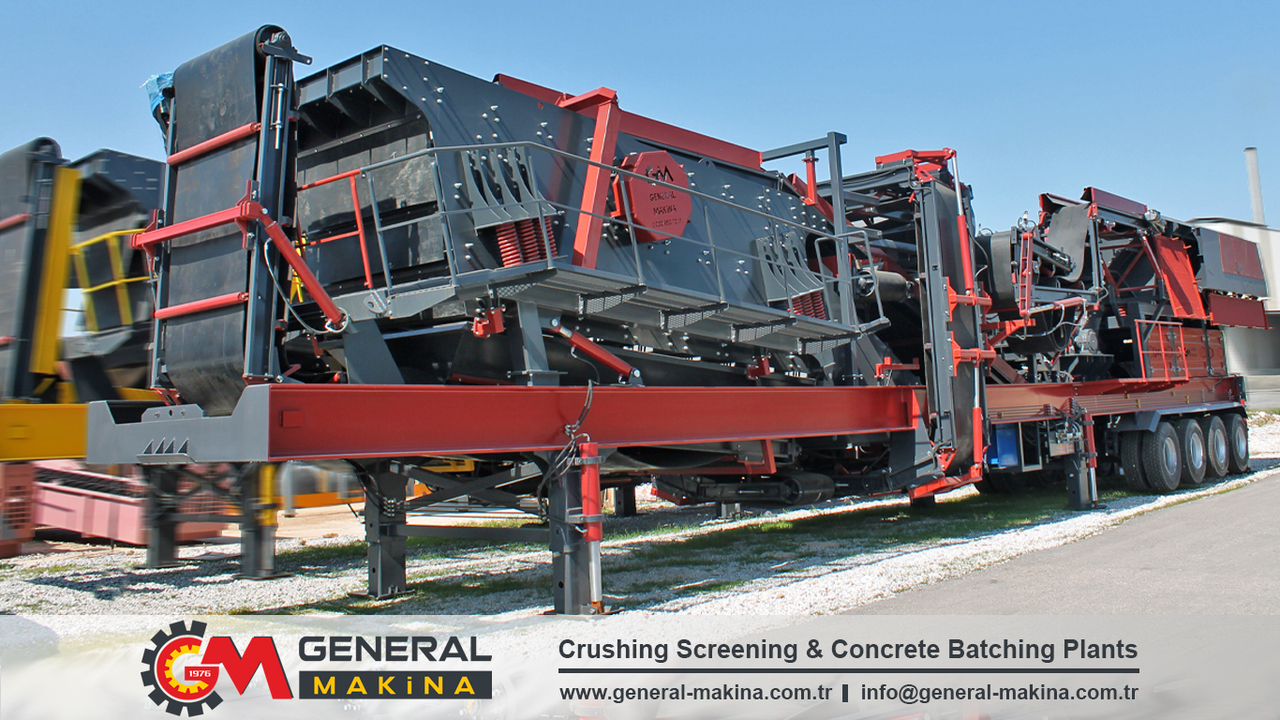 Nieuw Mobiele breker GENERAL MAKİNA Mobile Crushers For Sale: afbeelding 12