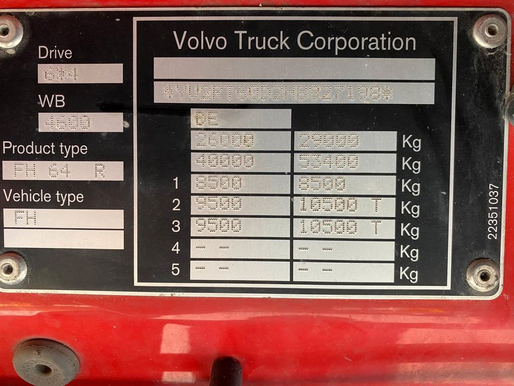 Leasing Volvo FH 540 Loglift Kran  Volvo FH 540 Loglift Kran: afbeelding 11