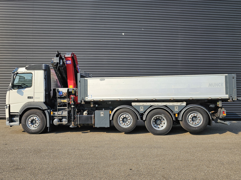 Kipper vrachtwagen, Kraanwagen Volvo FM 460 8x2 HMF 26 t/m: afbeelding 16