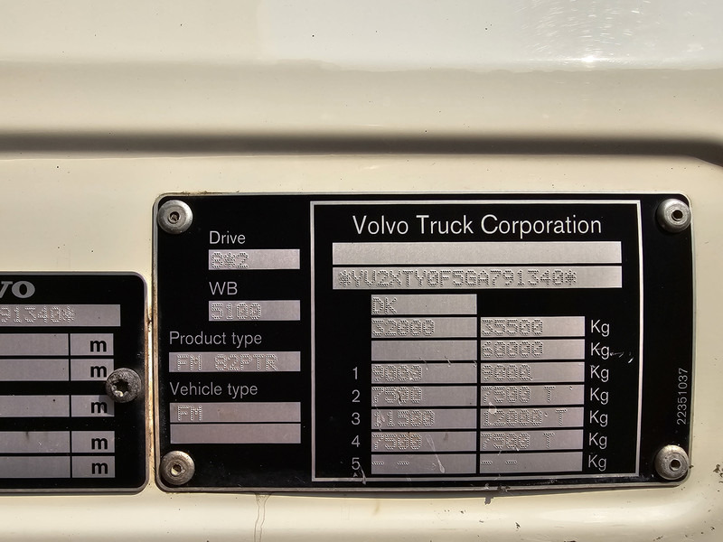 Kipper vrachtwagen, Kraanwagen Volvo FM 460 8x2 HMF 26 t/m: afbeelding 18