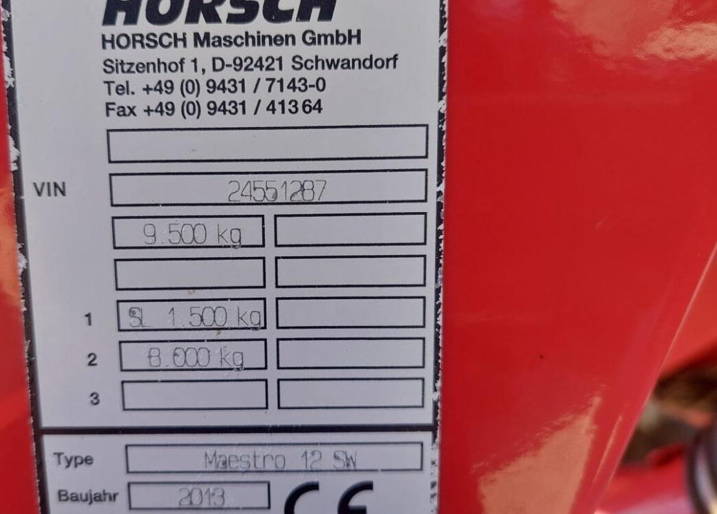 Precisiezaaimachine Horsch Maestro 12.75 SW: afbeelding 15