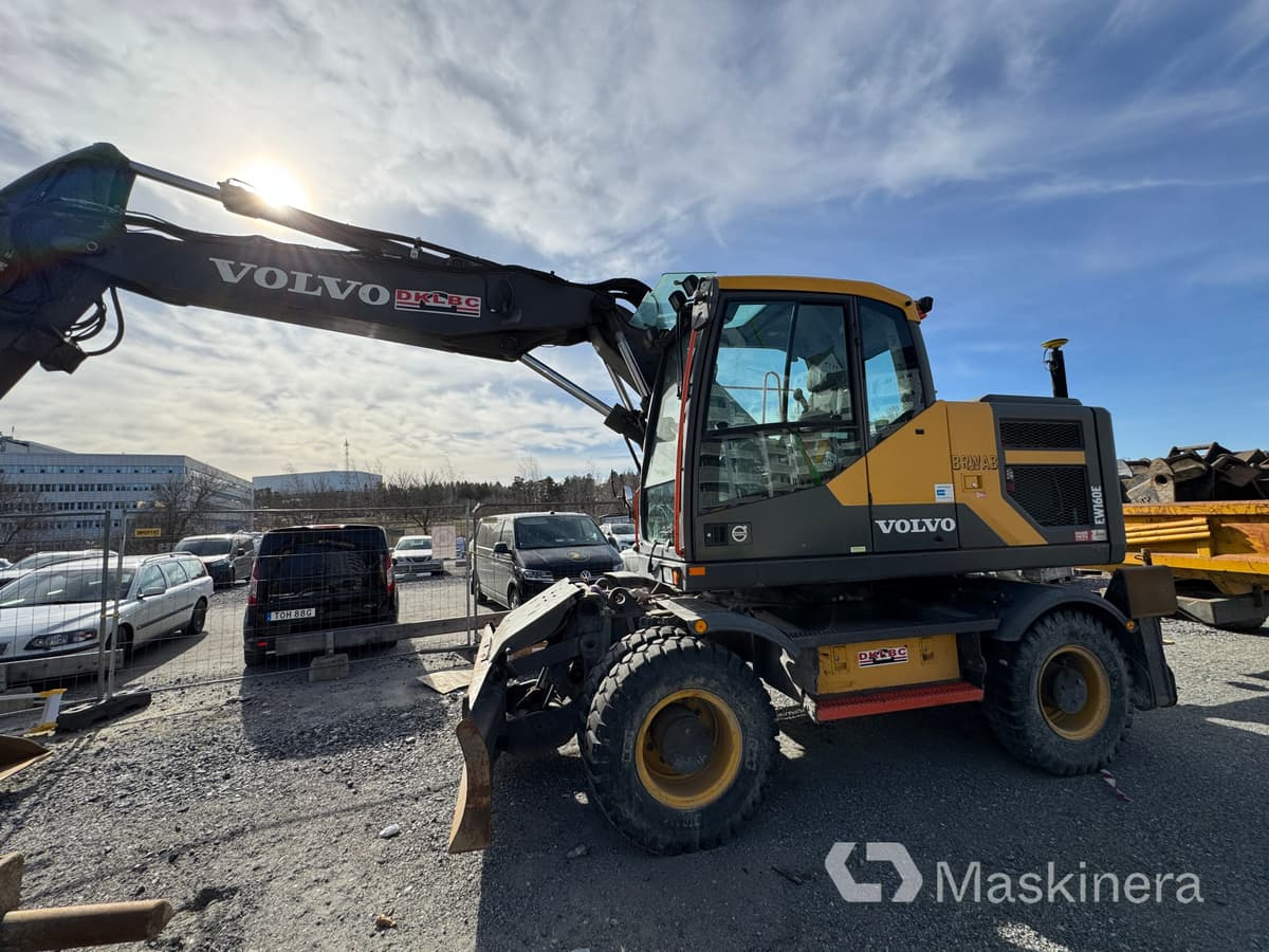 Mobiele graafmachine Hjulgrävare Volvo EW160E med tillbehör: afbeelding 12