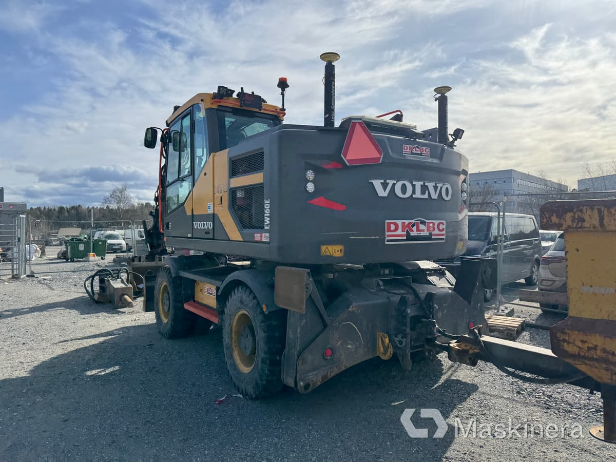 Mobiele graafmachine Hjulgrävare Volvo EW160E med tillbehör: afbeelding 10