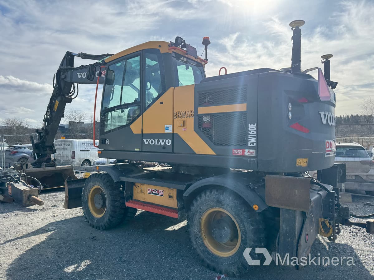 Mobiele graafmachine Hjulgrävare Volvo EW160E med tillbehör: afbeelding 11