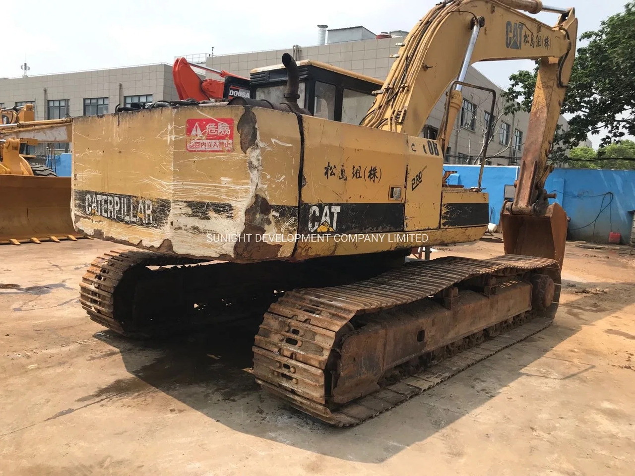 Rupsgraafmachine Used Caterpillar Japan Origin E200b Crawler Excavator, 0.7m3 Bucket Cat E200b 320b Excavator: afbeelding 12