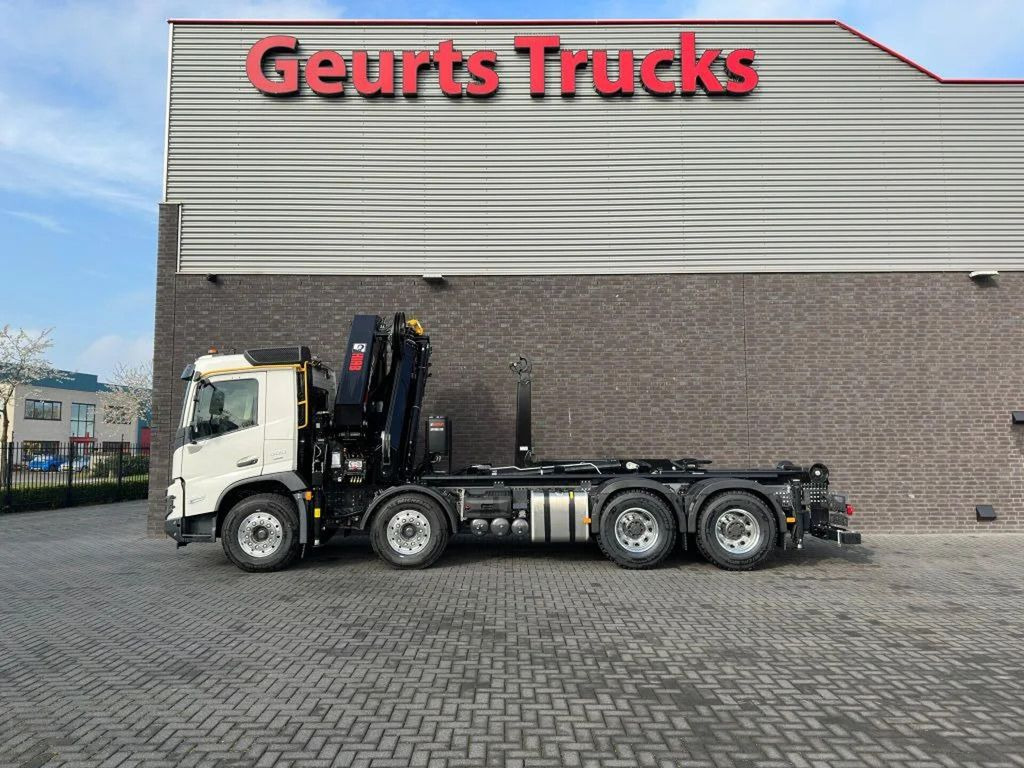 Haakarmsysteem vrachtwagen, Kraanwagen Volvo FMX 500 8X4 HIAB HAAKARM + HIAB 548 E-8 KRAAN/KR: afbeelding 10