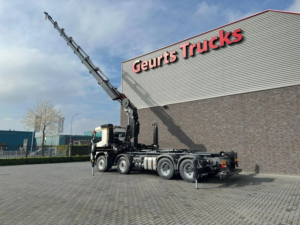 Haakarmsysteem vrachtwagen, Kraanwagen Volvo FMX 500 8X4 HIAB HAAKARM + HIAB 548 E-8 KRAAN/KR: afbeelding 9