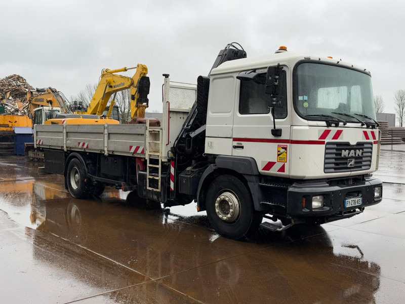 Vrachtwagen, Kraanwagen MAN 19.314 4x2 Cargo Truck with HIAB 144B-2 crane: afbeelding 7