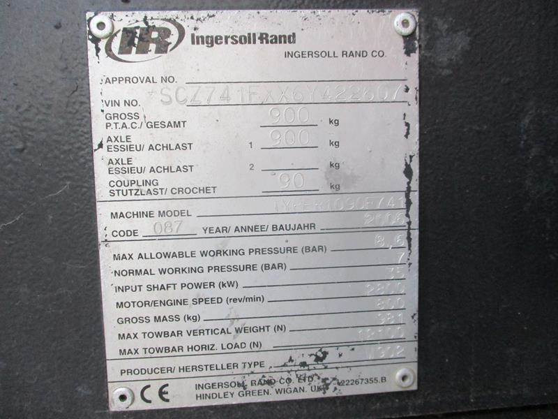 Luchtcompressor Ingersoll Rand 7 / 41 - N: afbeelding 8