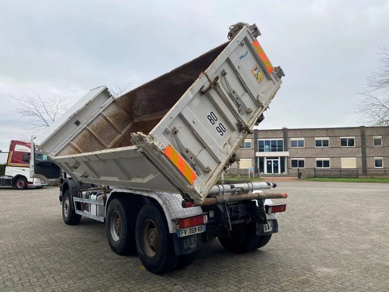 Kipper vrachtwagen Scania 124-400 / 6X4 / RETARDER / BIG AXLE / FULL STEEL / 2SIDE TIPPER / TUV:02-04-2025 / OLD TACHO / AIRCO / MANUAL / EURO-2 / 2000: afbeelding 10