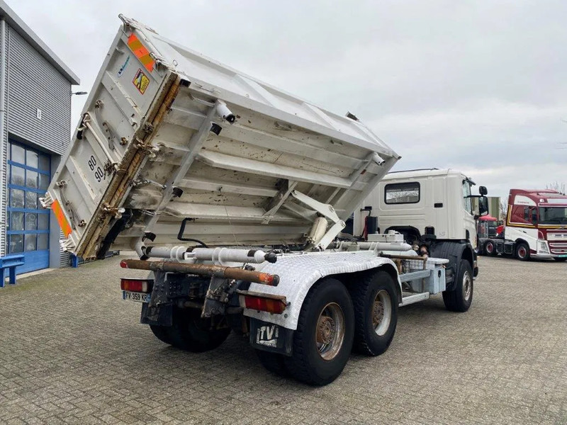 Kipper vrachtwagen Scania 124-400 / 6X4 / RETARDER / BIG AXLE / FULL STEEL / 2SIDE TIPPER / TUV:02-04-2025 / OLD TACHO / AIRCO / MANUAL / EURO-2 / 2000: afbeelding 14