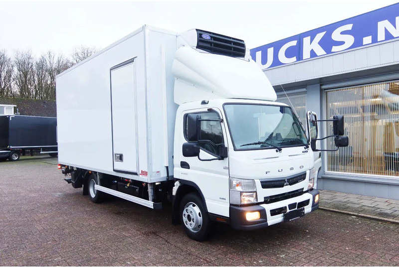 Koelwagen vrachtwagen Mitsubishi Canter Fuso Koel/Vries Multitemp + klep Carries Xarios 600 MT: afbeelding 8