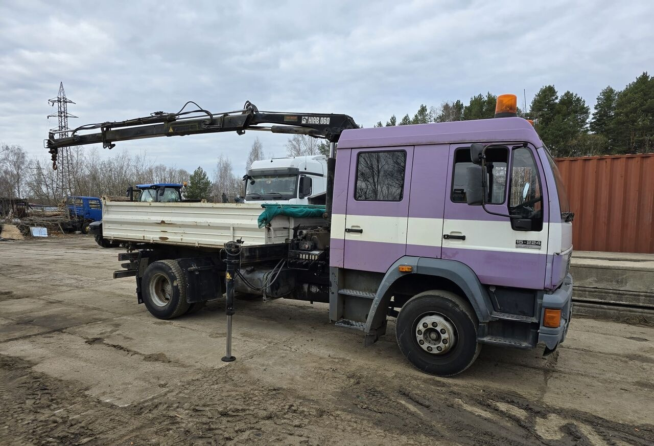 Kipper vrachtwagen, Kraanwagen MAN 15.224: afbeelding 28