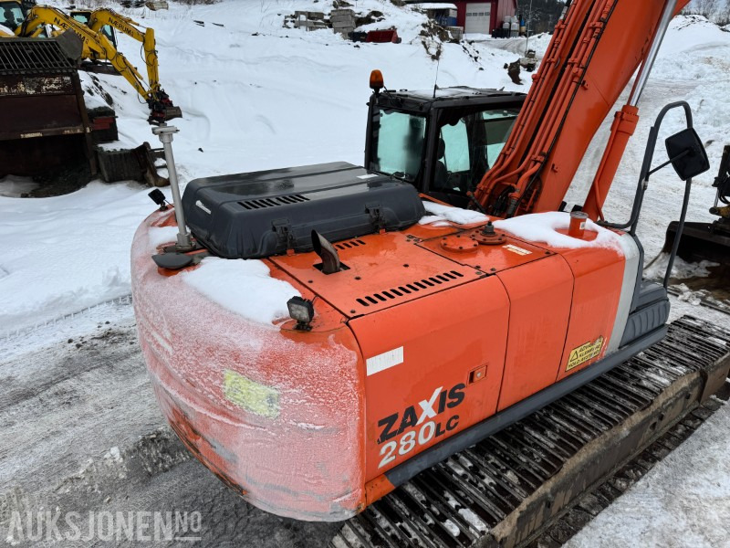 Leasing  2006 Hitachi ZX280LC-3 Gravemaskin - Beltegraver - Engcon tiltrotator 2006 Hitachi ZX280LC-3 Gravemaskin - Beltegraver - Engcon tiltrotator: afbeelding 13