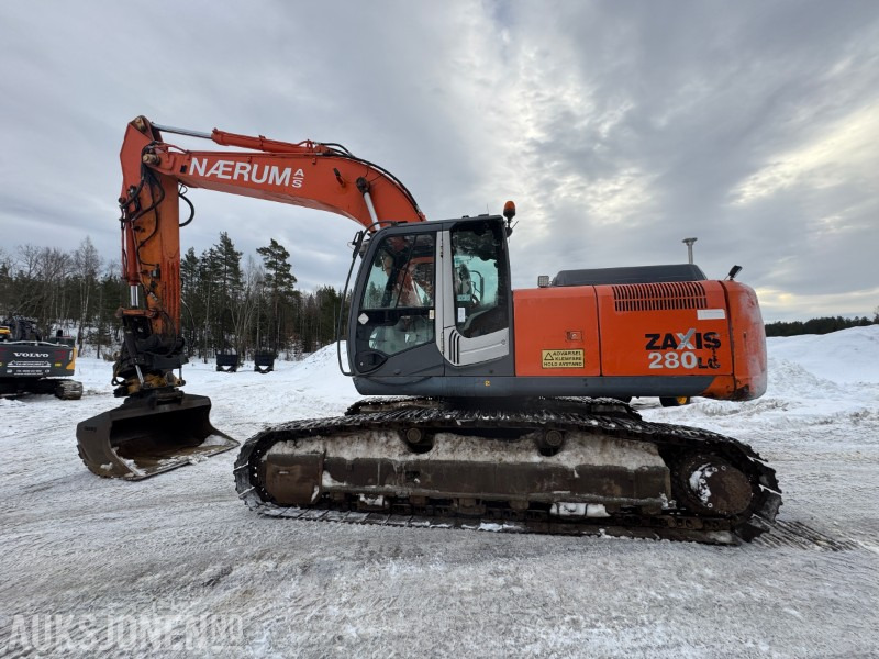 Leasing  2006 Hitachi ZX280LC-3 Gravemaskin - Beltegraver - Engcon tiltrotator 2006 Hitachi ZX280LC-3 Gravemaskin - Beltegraver - Engcon tiltrotator: afbeelding 8