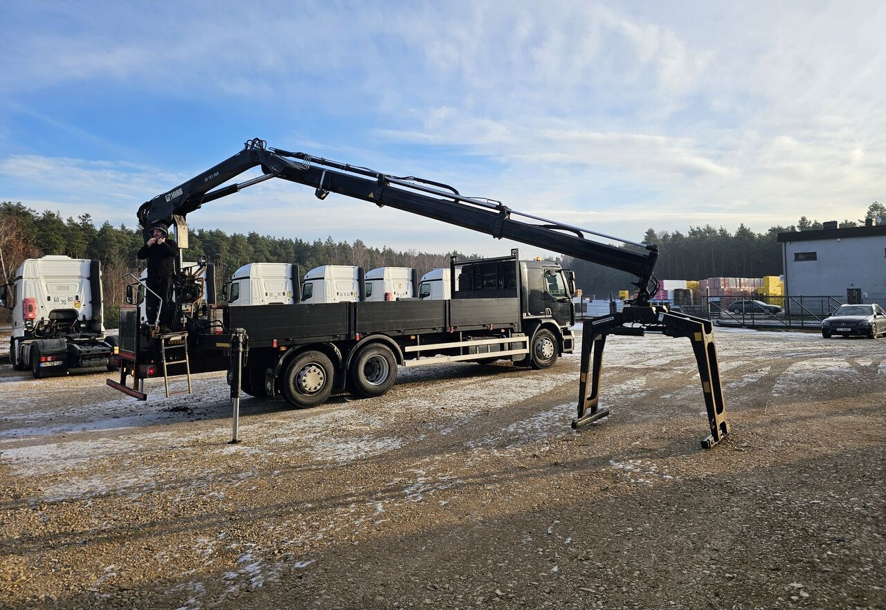 Vrachtwagen met open laadbak, Kraanwagen Renault Premium 380DXI EEV / CRANE HIAB 122B-2 DUO / 2013: afbeelding 15