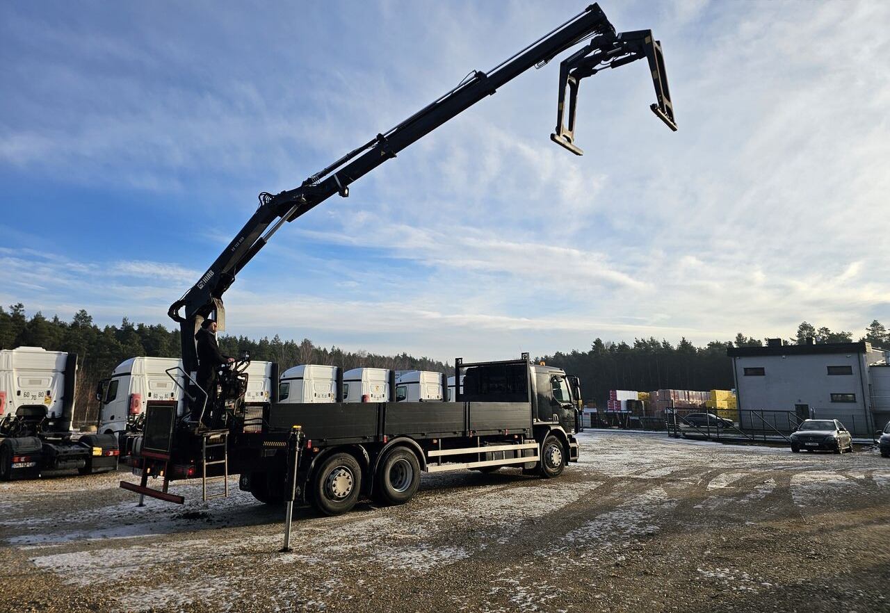 Vrachtwagen met open laadbak, Kraanwagen Renault Premium 380DXI EEV / CRANE HIAB 122B-2 DUO / 2013: afbeelding 17