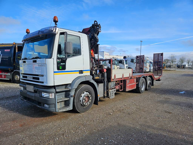 Autovrachtwagen vrachtwagen Iveco Eurotech 6x2 // Machinetransport // HMF 1483 K3: afbeelding 19