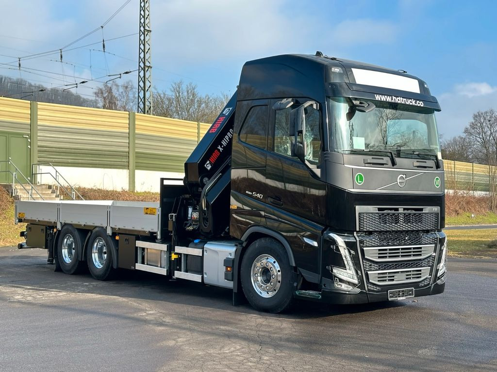 Leasing Volvo FH 540 6x4 Euro6e   HIAB X-HIPRO 548 E 8  Volvo FH 540 6x4 Euro6e   HIAB X-HIPRO 548 E 8: afbeelding 12