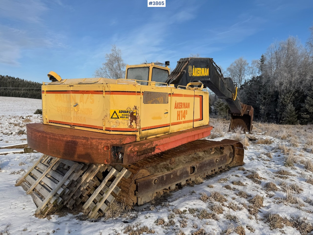 Graafmachine 1988 Åkerman H14B w/ bucket: afbeelding 10