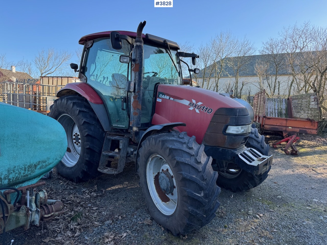 Tractor 2007 Case MXU 110: afbeelding 25