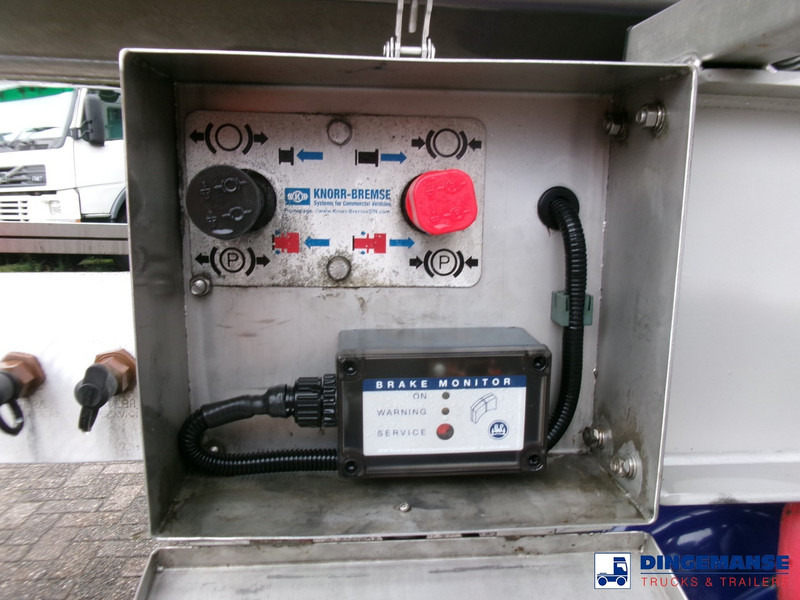 Tankoplegger Parcisa Chemical tank inox L4BH 21.2 m3 / 1 comp + pump / ADR 24/02/24: afbeelding 16