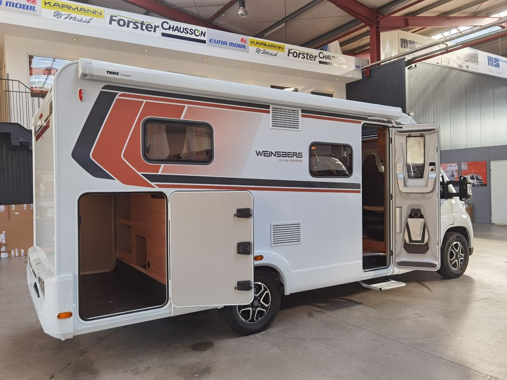 Nieuw Half integraal camper Weinsberg CARACOMPACT 600 MEG EDITION PEPPER /-MODELL 2025: afbeelding 9