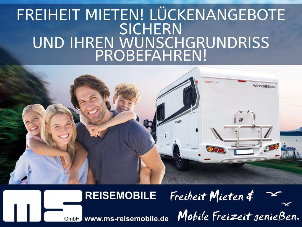 Nieuw Half integraal camper Weinsberg CARACOMPACT 600 MEG EDITION PEPPER /-MODELL 2025: afbeelding 30