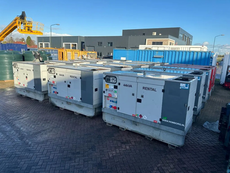 Industrie generator Europower EPUS44TDE Kubota Leroy Somer 44 kVA Supersilent Rental generatorset: afbeelding 8