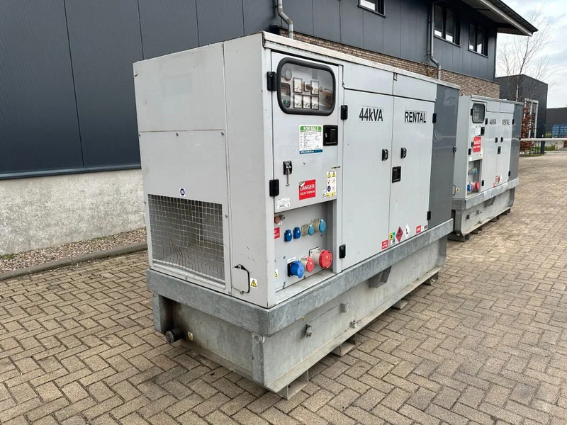 Industrie generator Europower EPUS44TDE Kubota Leroy Somer 44 kVA Supersilent Rental generatorset: afbeelding 19