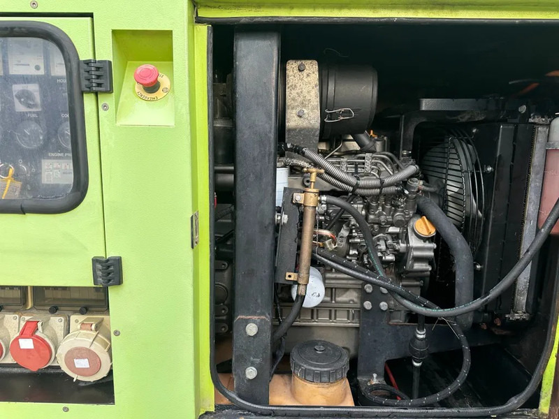 Industrie generator Pramac GSW22 Yanmar Mecc Alte Spa 22 kVA Silent generatorset: afbeelding 11