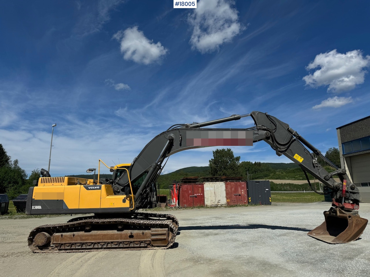 Graafmachine Volvo EC300DL: afbeelding 7