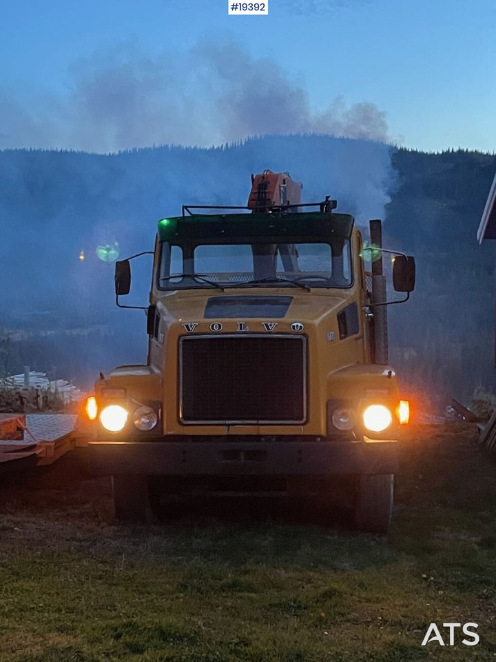 Vrachtwagen met open laadbak, Kraanwagen Volvo N720: afbeelding 25