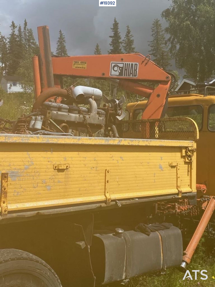 Vrachtwagen met open laadbak, Kraanwagen Volvo N720: afbeelding 15