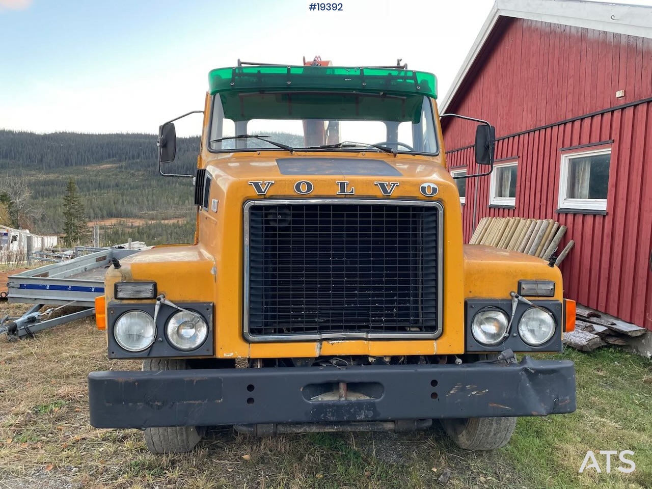 Vrachtwagen met open laadbak, Kraanwagen Volvo N720: afbeelding 28