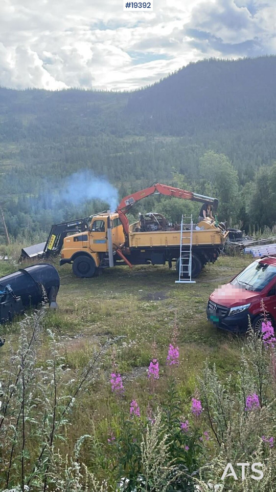 Vrachtwagen met open laadbak, Kraanwagen Volvo N720: afbeelding 21