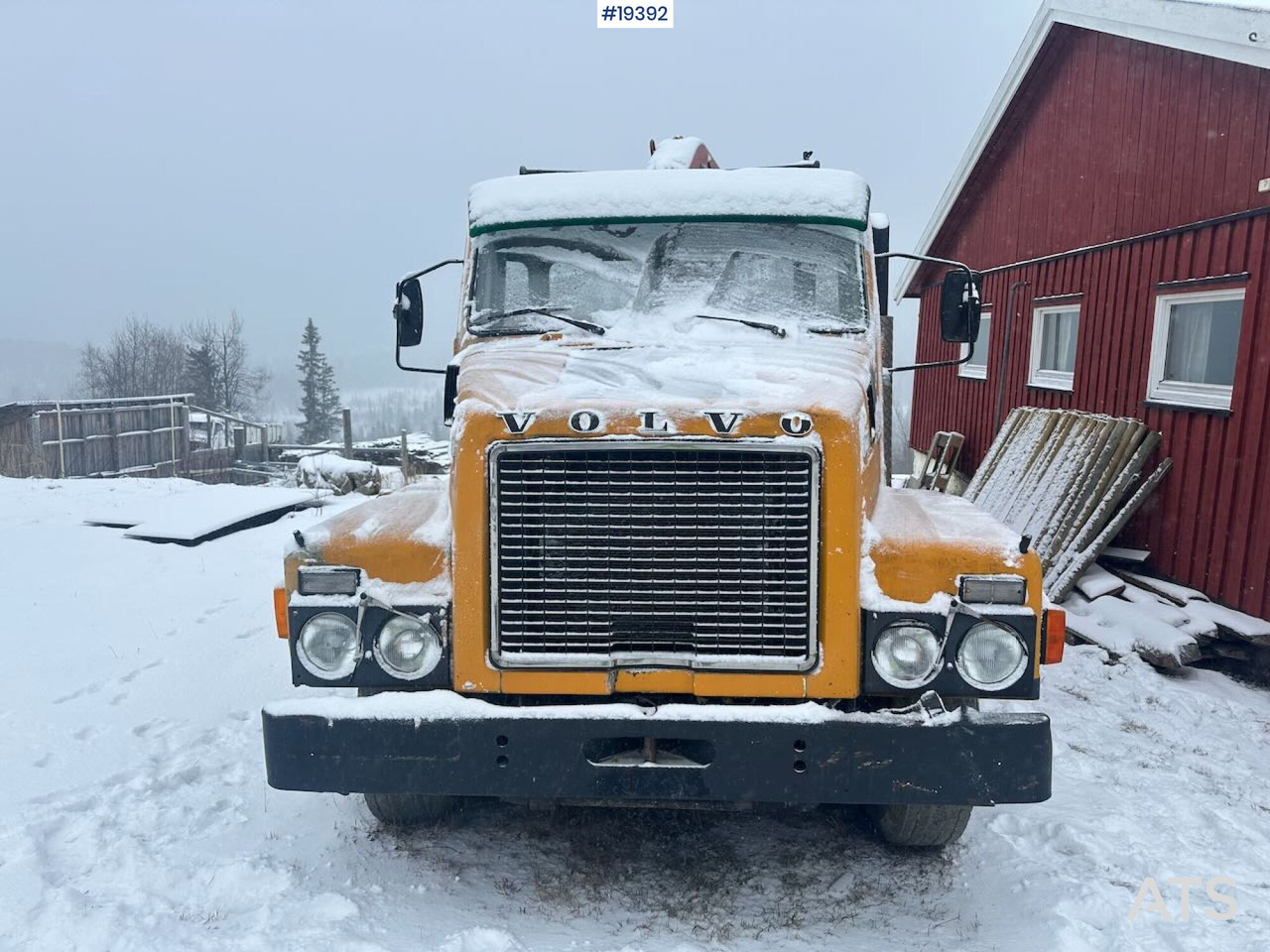 Vrachtwagen met open laadbak, Kraanwagen Volvo N720: afbeelding 47