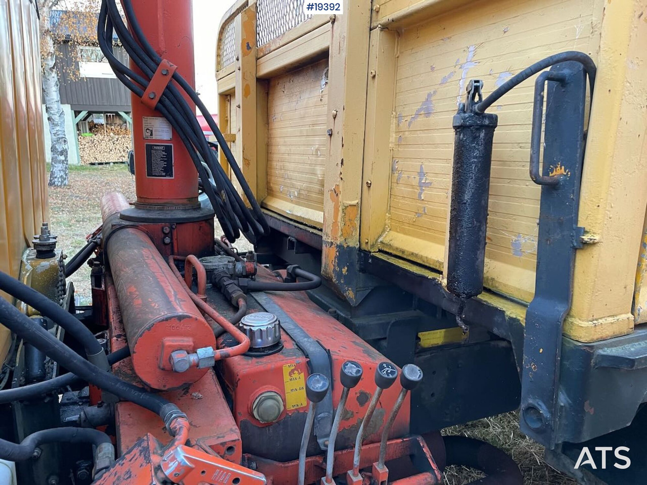 Vrachtwagen met open laadbak, Kraanwagen Volvo N720: afbeelding 40