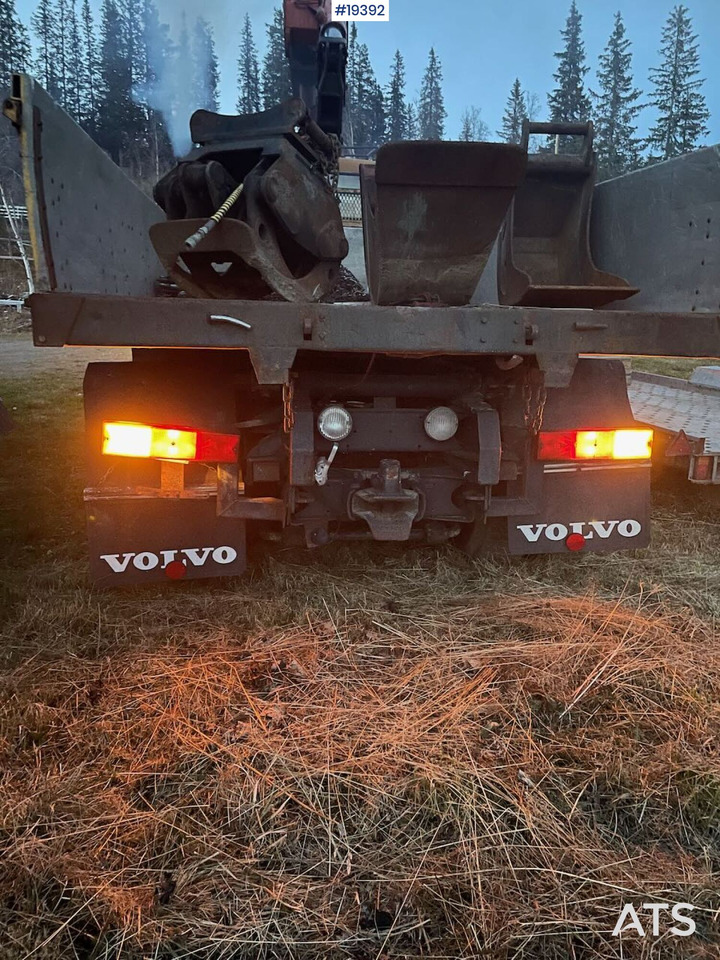 Vrachtwagen met open laadbak, Kraanwagen Volvo N720: afbeelding 26