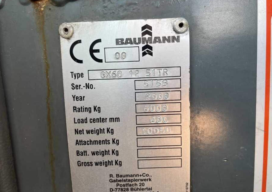 Leasing  Baumann GX60/12/51TR Baumann GX60/12/51TR: afbeelding 7