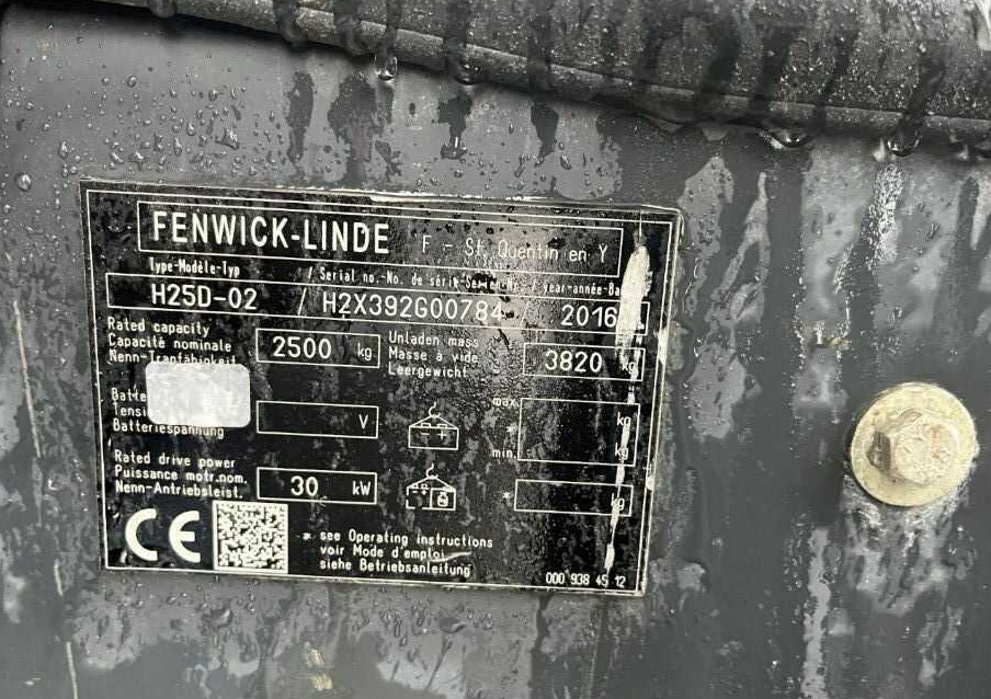 Diesel heftruck Linde H25D: afbeelding 6