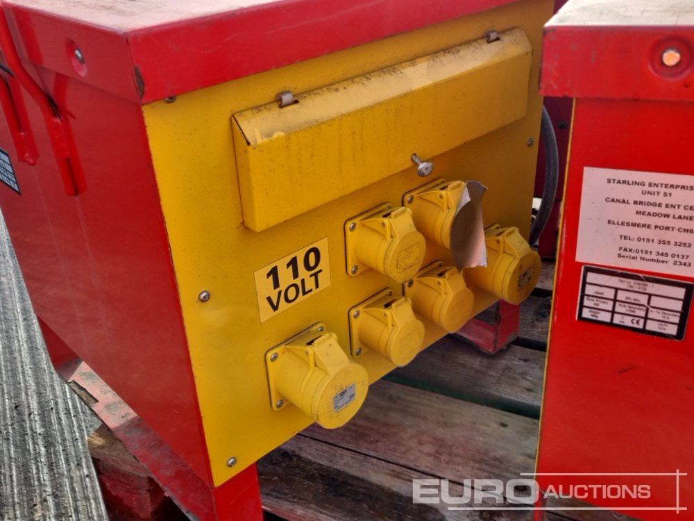 Bouwmaterieel 110 Volt Transformer (4 of): afbeelding 14