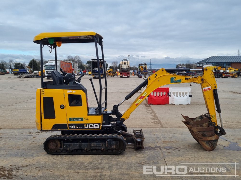 Minigraafmachine 2020 JCB 16C-1: afbeelding 6