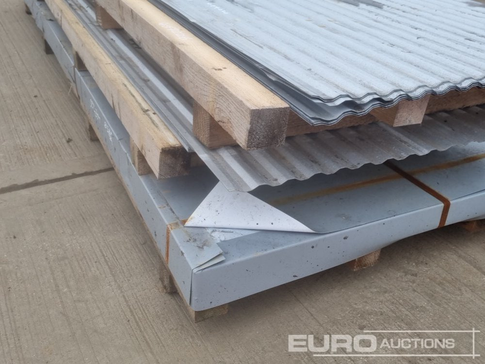 Bouwmaterieel Corrugated Roofing Sheets (2 Pallets of), 4' x 10' Metal Sheets (1 Pallet of): afbeelding 11