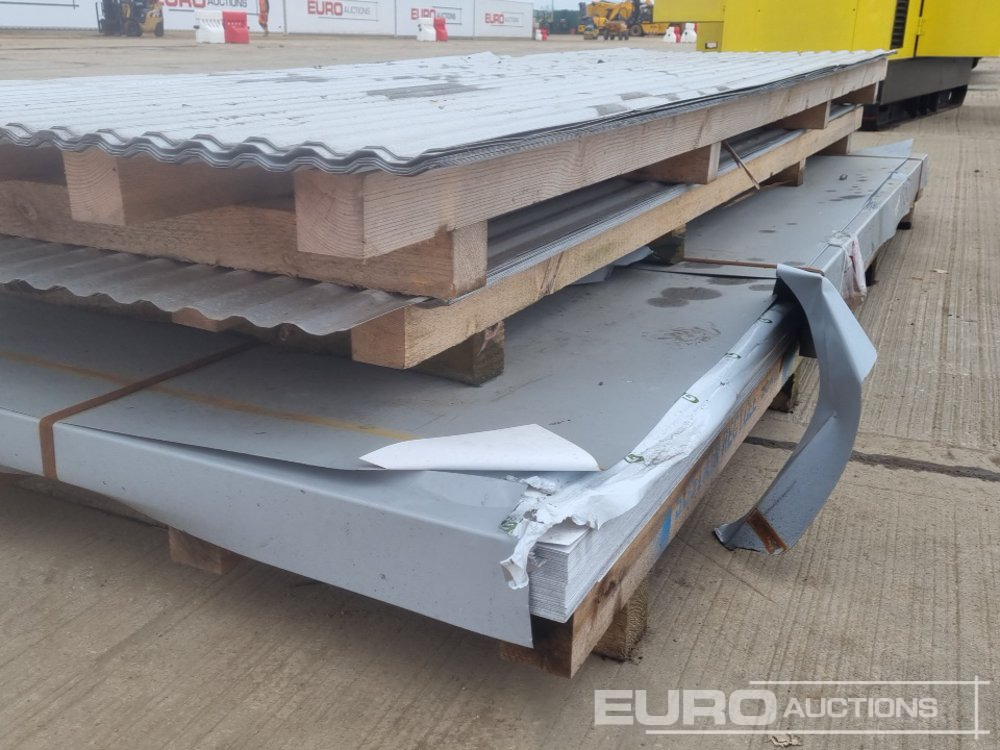 Bouwmaterieel Corrugated Roofing Sheets (2 Pallets of), 4' x 10' Metal Sheets (1 Pallet of): afbeelding 13