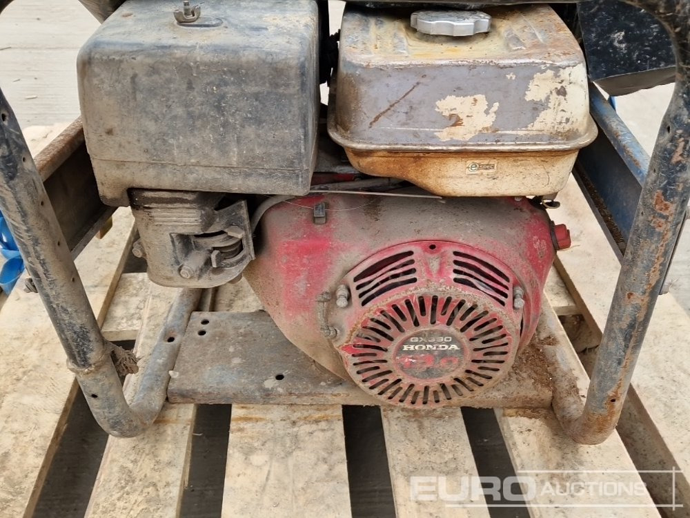 Industrie generator EW200DC Petrol Welder, Honda Engine: afbeelding 9